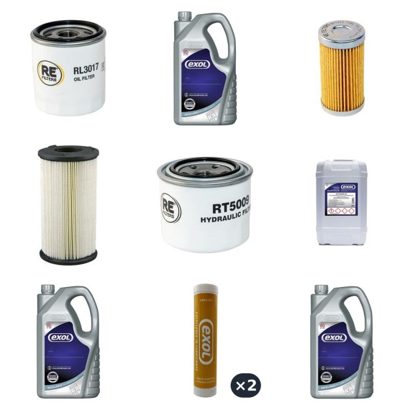 Iseki SXG 19 Filter and Lubricant Kit