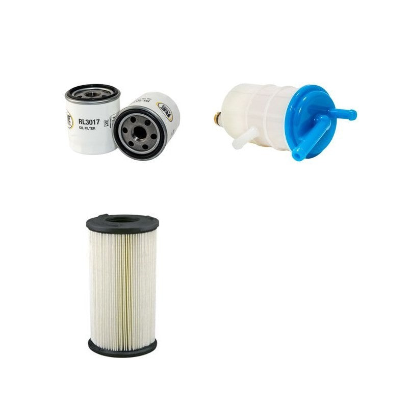 Iseki SXG216 Filter Service Kit with Iseki E269 Engine