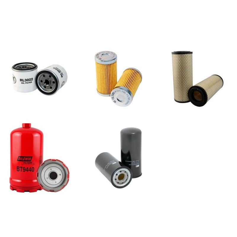 Iseki TG5395 Filter Service Kit with Iseki E3CD Engine