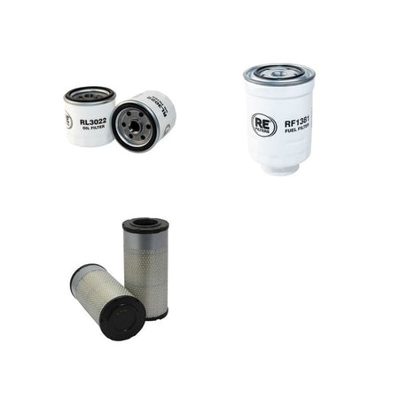 Iseki TH 5370 H Filter Service Kit 01.2019 - Air Oil Fuel