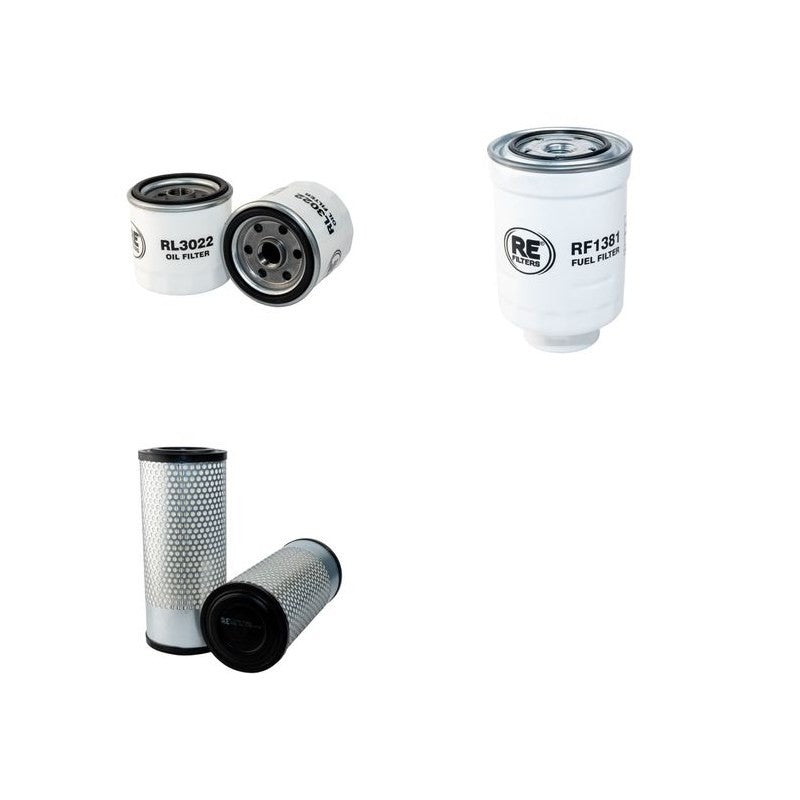 Iseki TH 5420 H Filter Service Kit 01.2019 - Air Oil Fuel