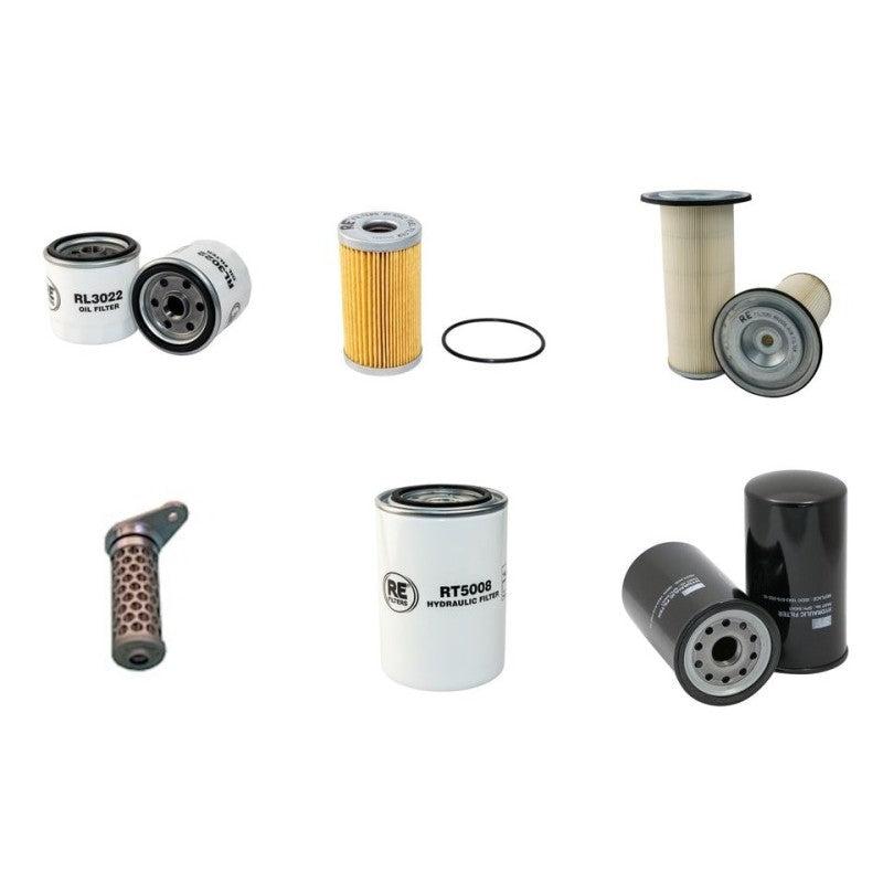 Iseki TK538 Filter Service Kit with Isuzu E36D-T Engine