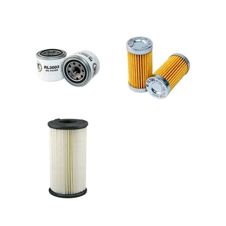 Iseki TM215 Filter Service Kit Air Oil Fuel Filters