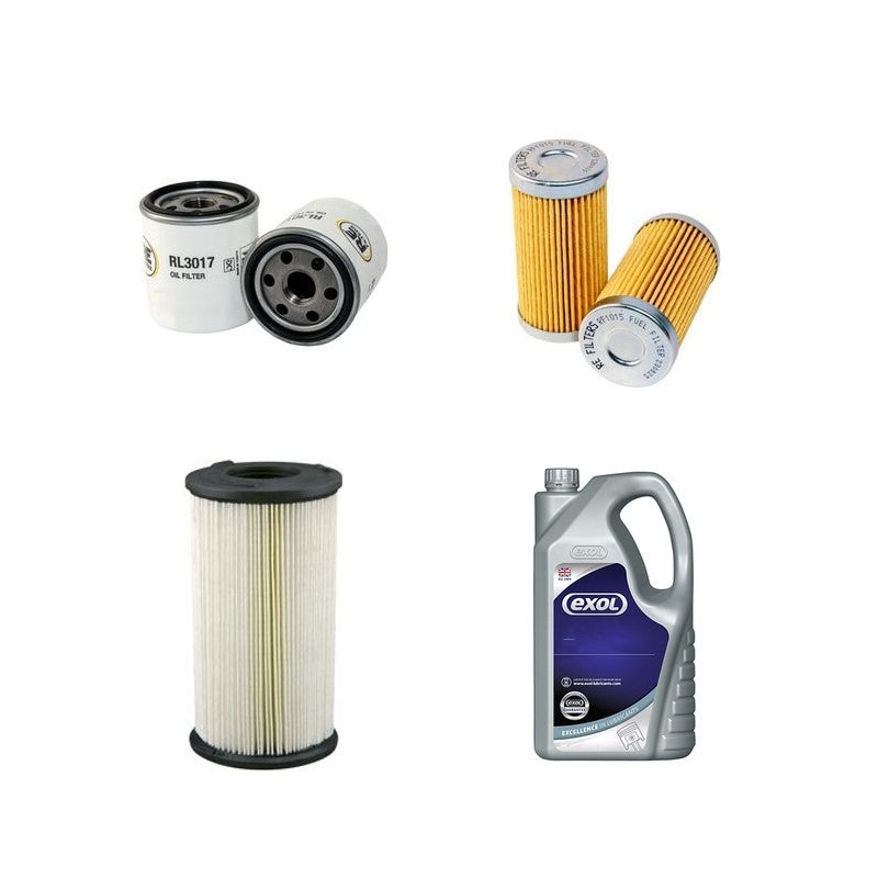 Iseki TXG23 Engine Filters & Lubricant Kit