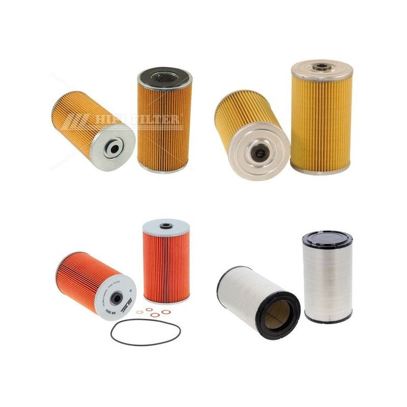 ISUZU CXM23 Filter Service Kit w/ISUZU 6SD1-T Eng. YR 10.94-06.97 KC