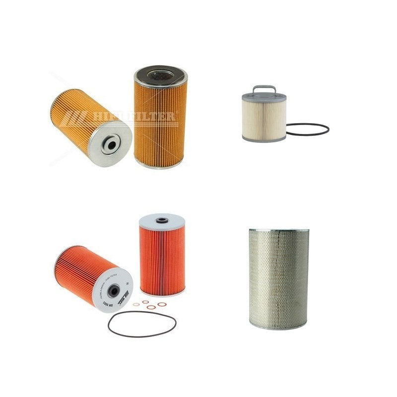 ISUZU CXM23-U Filter Service Kit w/ISUZU 6SD1-T Eng. YR 10.89-04.92