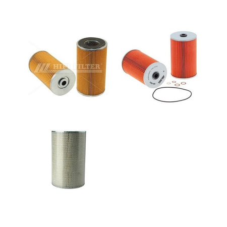 ISUZU CXM72-U Filter Service Kit w/ISUZU 12PD1 Eng. YR 09.89-09.94