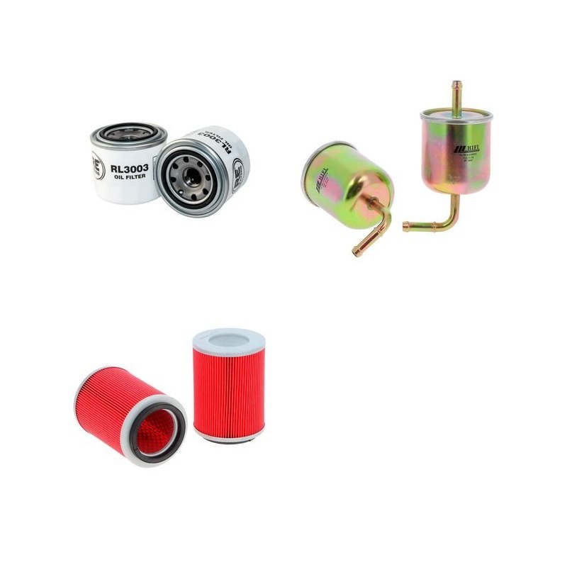 ISUZU GEMINI 1.6 GTI 16V Filter Service Kit w/ 4XE1 Eng. YR 08.88-12.90 114 CH JT