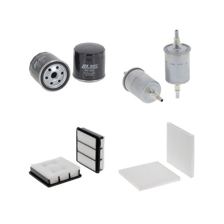 Isuzu KB 200 I Filter Kit with P190 engine 2004-