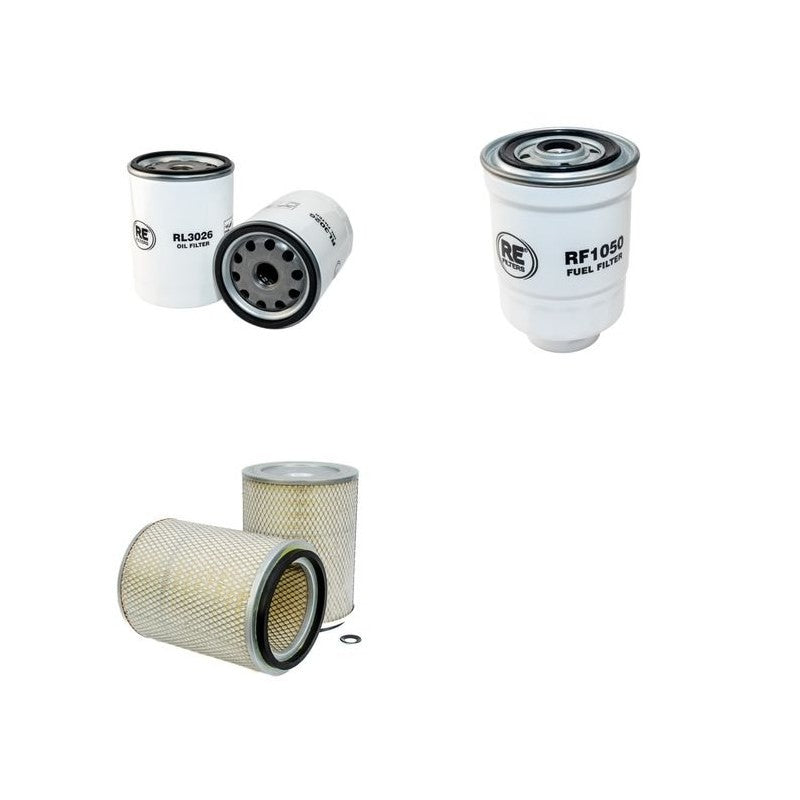 ISUZU NPS81 Filter Service Kit w/ISUZU 4HL1 Eng. YR 06.04- N-PB
