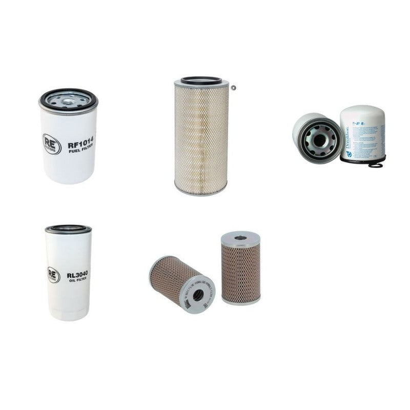 IVECO (FIAT) 300.30 Filter Service Kit w/DEUTZ BF8L513 Eng.