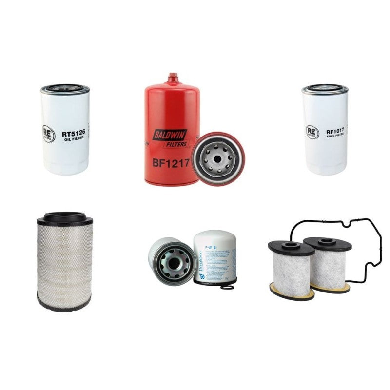 IVECO (FIAT) EUROCARGO 130E24 TECTOR Filter Service Kit w/TECTOR (240HP) Eng. YR 2000-