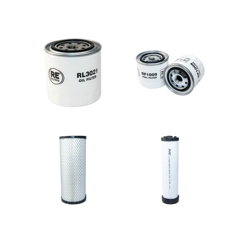 JACOBSEN R311T Filter Service Kit Air Oil Fuel Filters w/KUBOTA V2403-T Eng. YR 2013