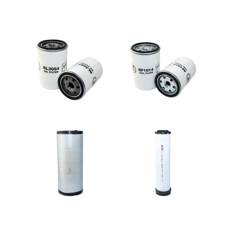 JACQUET CENTAURE 2RC Filter Service Kit Air Oil Fuel Filters w/Lombardini LDW2004T Eng.