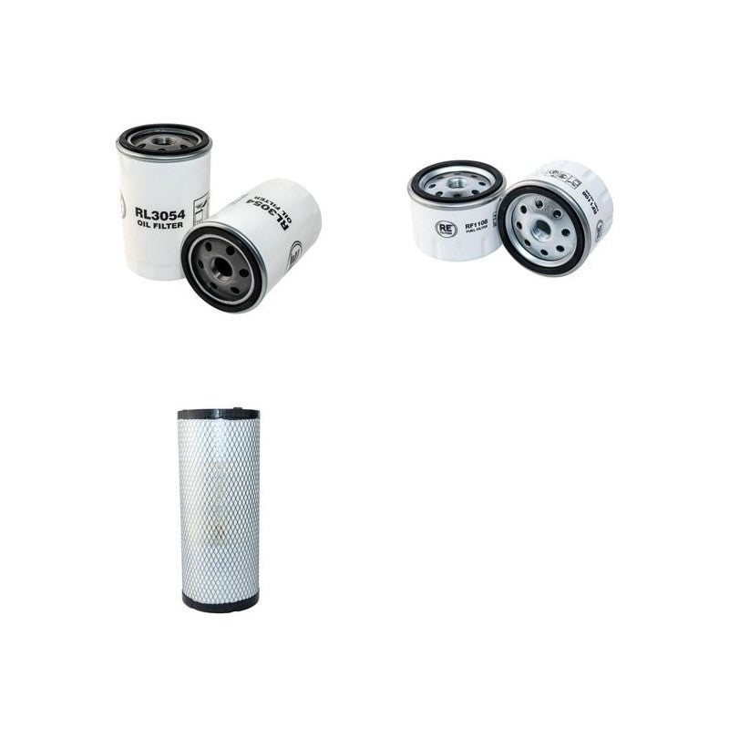 JACQUET CENTAURE 60 Filter Service Kit Air Oil Fuel Filters w/Lombardini Eng.