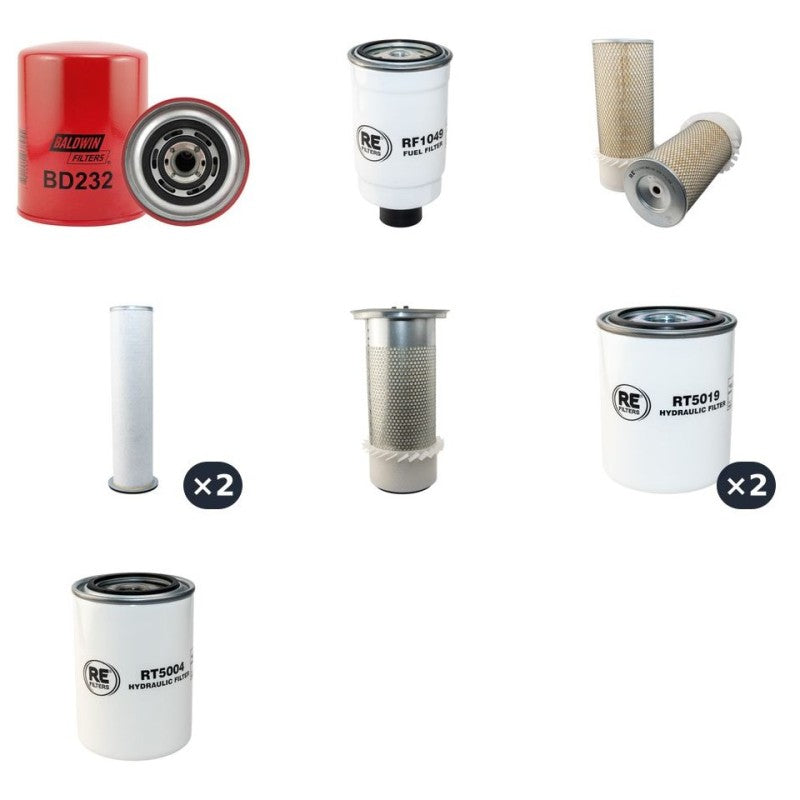 JACQUET HYDRO 870T Filter Service Kit w/Iveco Eng.