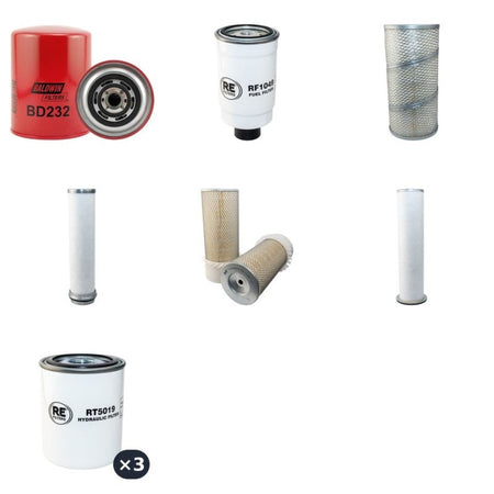 JACQUET HYDRO 900T Filter Service Kit w/Iveco Eng.