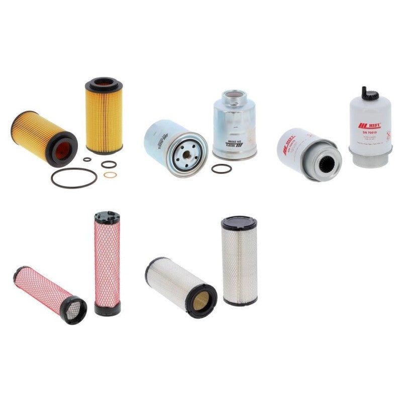 Jcb 215 Filter Kit with Kohler KDI2504TCR/26A engine 2017-
