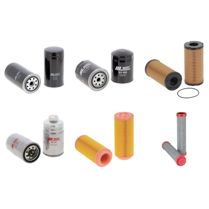 Jcb 3 CX 4 T Engine Filter Kit with Perkins engine 2001-