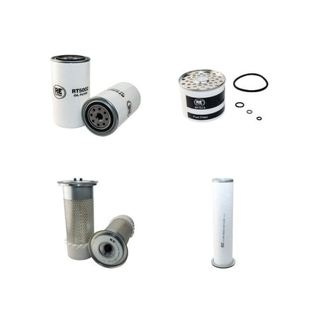 JCB 3CX Filter Service Kit Air Oil Fuel Filters with Perkins LD50145 Engine Serial No 306001-314999