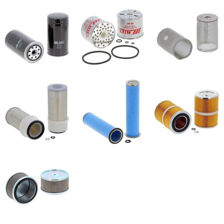Jcb 3 CX Filter Kit with Perkins Ld 50096 engine