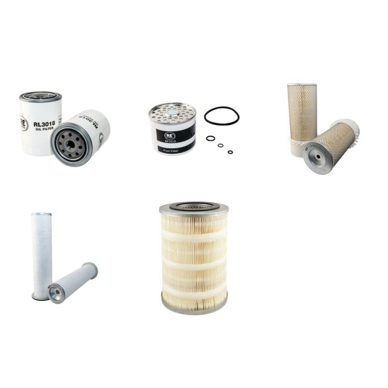 JCB 3D Filter Service Kit with Perkins LJ50117 Engine Serial No 298604-310999