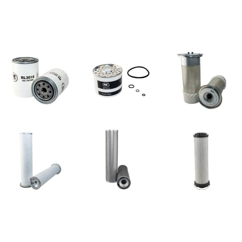 JCB 3D Filter Service Kit with Perkins LJ50223 Engine Serial No 322814-337000