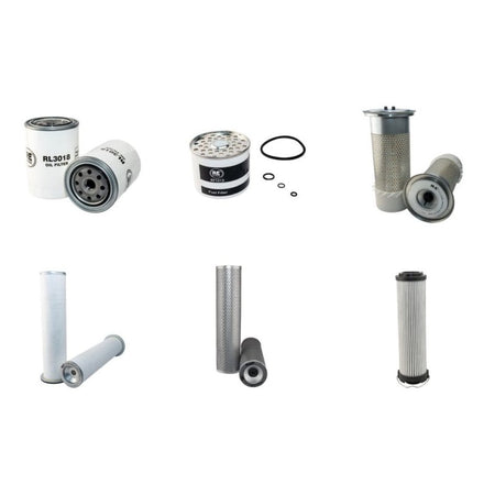 JCB 3D Filter Service Kit with Perkins LJ50223 Engine Serial No 322814-337000