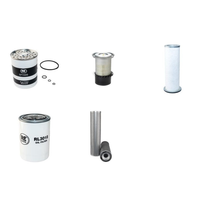 JCB 4CN Filter Service Kit with Perkins Engine Serial No 400001-409447