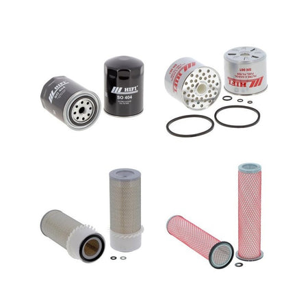 Jcb 412 Engine Filter Kit with Perkins Lj 50198/50224 engine