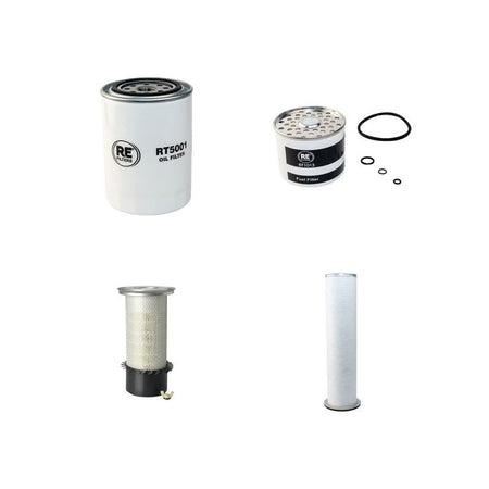JCB 416 Filter Service Kit with Perkins Engine Air, Oil, Fuel Filters