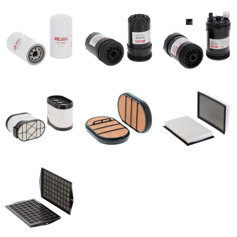 Jcb 437 HT Filter Kit with Cummins QSB6.7 engine 2016-2019