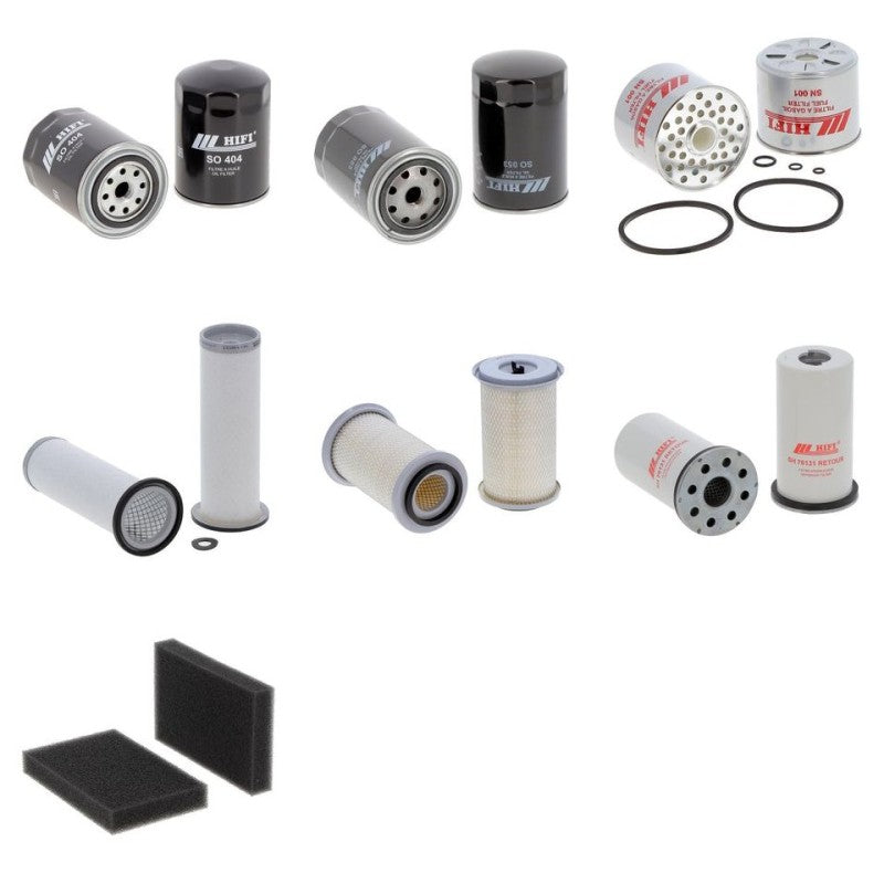 Jcb 530-120 Filter Kit with Perkins engine