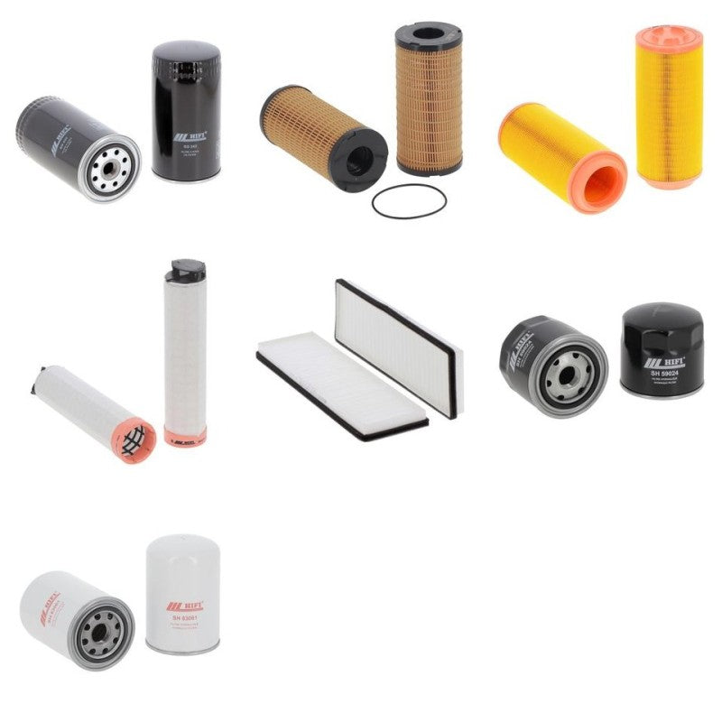 Jcb 530 SXL Filter Kit with Perkins 1104C-44 engine 2005-