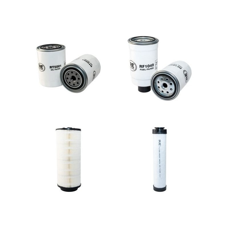 JCB 532-120 Filter Service Kit - Air, Oil, Fuel Filters - Non Turbo