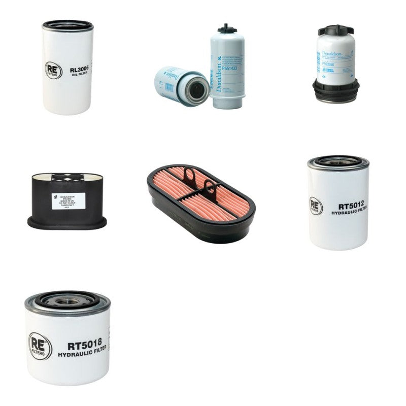 JCB 533-105 Filter Service Kit with JCB 444TA Engine, 2014--