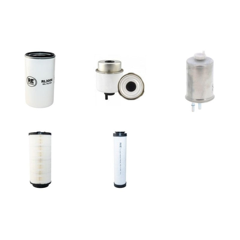 JCB 535-125 HiViz Filter Service Kit - Air, Oil, Fuel Filters