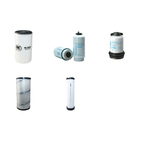 JCB 6TFT Filter Service Kit with JCB EcoMax Engine Air, Oil, Fuel Filters