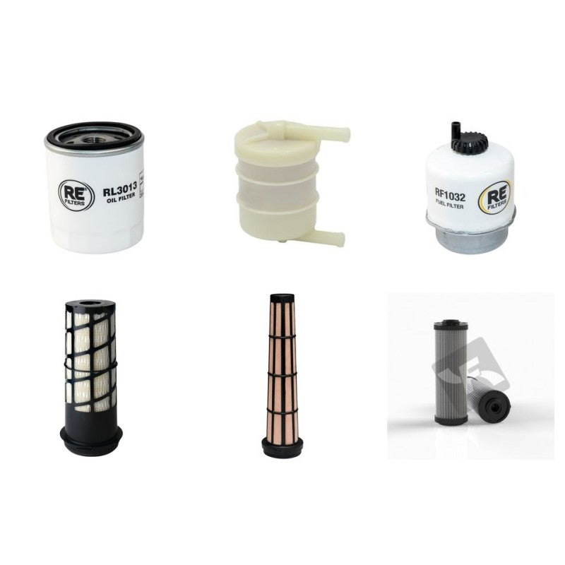 JCB 8025(ZTS) Filter Service Kit with Perkins 403D-15 Engine