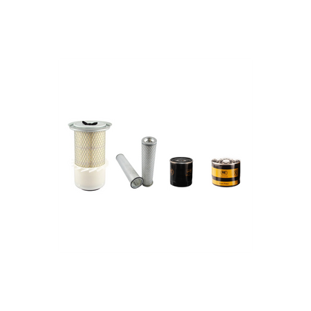 JCB 803 Plus Filter Service Kit with Perkins 103.15KR Engine Air, Oil, Fuel Filters Serial No KE50390U