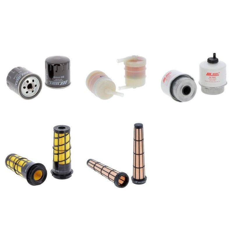 Jcb 8030 ZTS Engine Filter Kit with Perkins engine 2010-