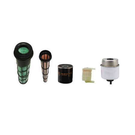 JCB 8030(ZTS) Filter Service Kit with Perkins 403D-15 Tier 3 Engine Air, Oil, Fuel Filters