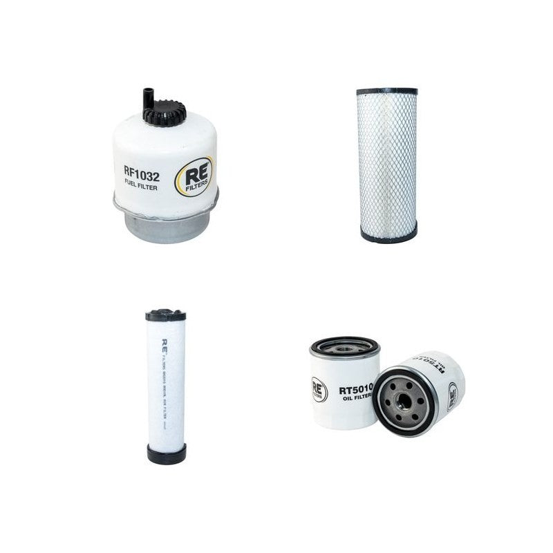 JCB 8040ZTS Filter Service Kit Air Oil Fuel Filters with JCB Engine