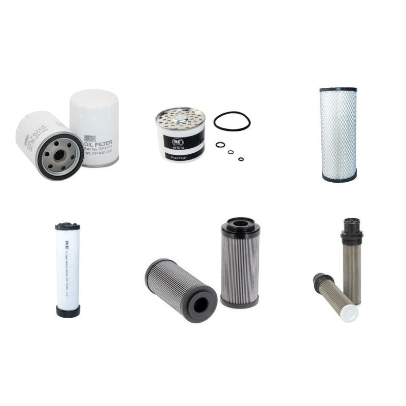 JCB 8052 Filter Service Kit with Perkins Engine
