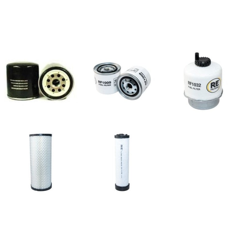 JCB 8060 Filter Service Kit Air, Oil, Fuel Filters