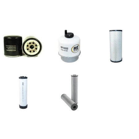 JCB 8080 Filter Service Kit with Isuzu 4AJGI Engine