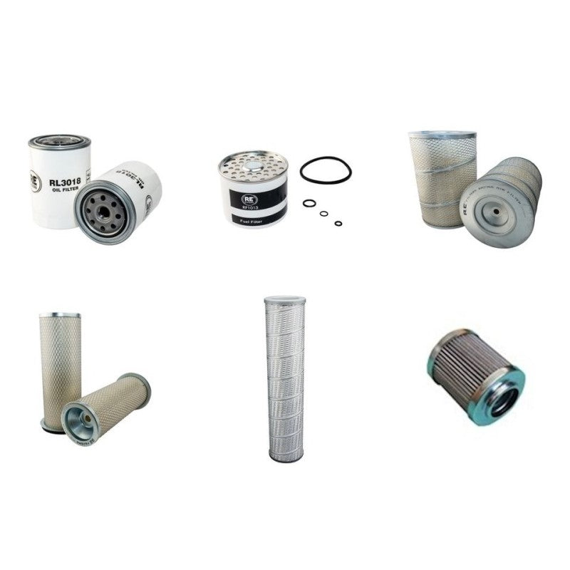 JCB 818 Filter Service Kit with Perkins TU50087 Engine Serial No 79074-