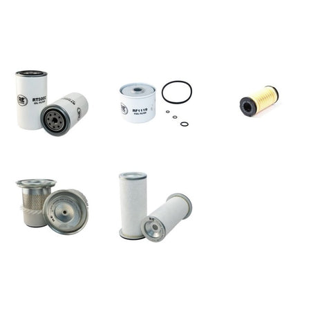 JCB 926RT Filter Service Kit with Perkins 1104C Engine 2005-