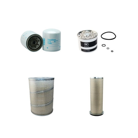 JCB Fastrac 135 Filter Sevice Kit -Serial NoÂ 636001 - Air, Oil, Fuel Filters
