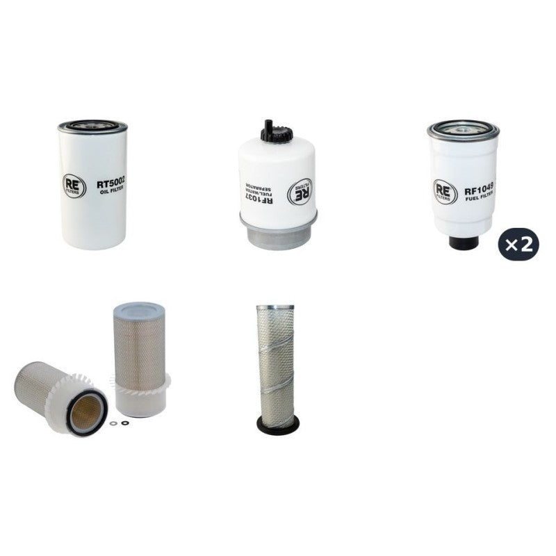 JCB Fastrac 2135 Filter Service Kit Air, Oil, Fuel Filters
